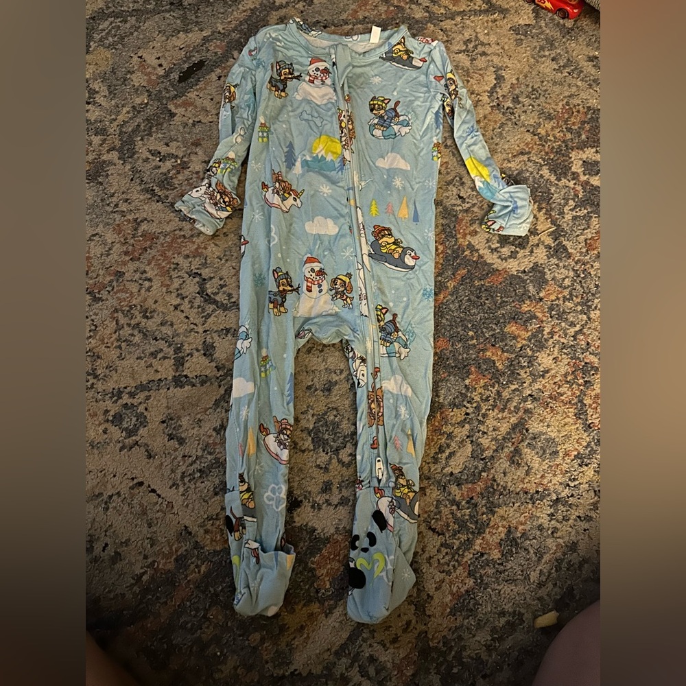 Bellabu Bear Infant Christmas pjs